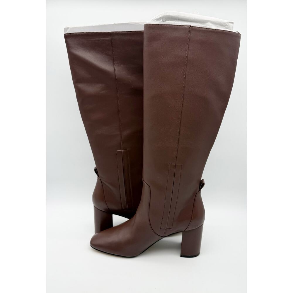 Cole Haan Womens Chrystie Knee High Boot US 8.5 EU 39 Brown Leather NWOB - Picture 6 of 10